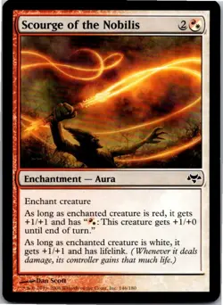 Magic the Gathering Scourge of the Nobilis Eventide x1 MTG Free Shipping! - Image 1