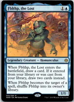 Magic the Gathering Fblthp, the Lost War of the Spark MTG Free Shipping! - Image 1