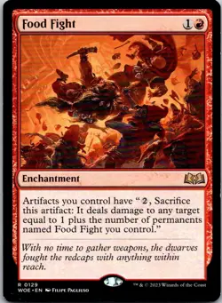 Magic the Gathering Food Fight Wilds of Eldraine MTG Free Shipping! - Image 1