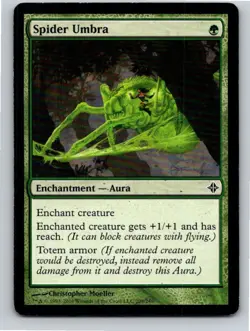 Magic the Gathering MP Spider Umbra Rise of the Eldrazi MTG Free Shipping! - Image 1