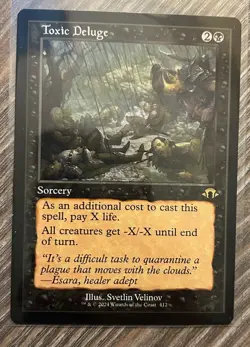 Toxic Deluge (Retro Frame) - Modern Horizons 3 (MH3) - NM - Magic The Gathering - Image 1