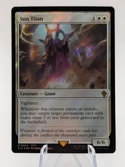 Magic the Gathering | Sun Titan Final Fantasy SURGE FOIL | NM - Image 1