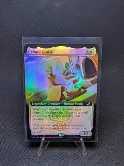 MTG, Monk Gyatso FOIL Extended Art 173 Avatar: The Last Airbender Eternal-Legal - Image 1