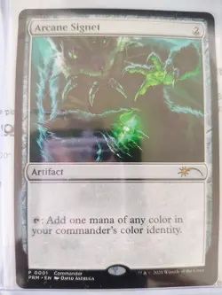 MTG Joshua Rosfield Rograkh CommandFest Promo Non-Foil English + Signet + Dragon - Image 3