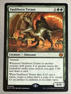 MTG / Vaultborn Tyrant / BIG / #20 / Regular / Mythic / NM - Image 1