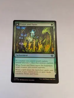 Twists and Turns The Lost Caverns of Ixalan Foil MTG NM - Image 1
