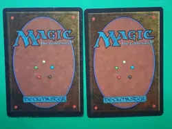 Magic the Gathering MTG Alliances KROVIKAN HORROR X 2 LP/EX RARE 1996 Nice! - Image 3