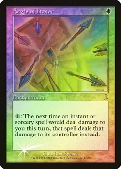 Odyssey MTG FOIL Aegis of Honor Magic - Image 1