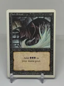 MTG Dark Ritual Revised Edition Regular - HP - Image 1