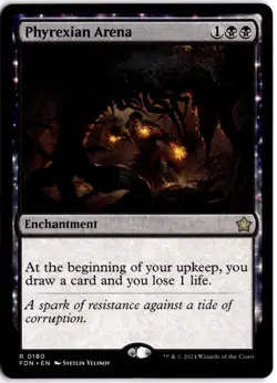 Phyrexian Arena Normal R FDN 180 LP - Image 1