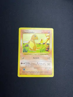 Pokemon Charmander Shadowless Base Set Card # 46/102 A15 - Image 1
