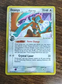 Deoxys 5/110 Ex Holon Phantoms Holo Rare Pokemon - Image 1