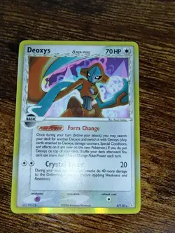 Deoxys 5/110 Ex Holon Phantoms Holo Rare Pokemon - Image 2