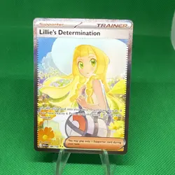 Pokemon Mega Evolution Card - Lillie's Determination 184/132 SIR - Image 1