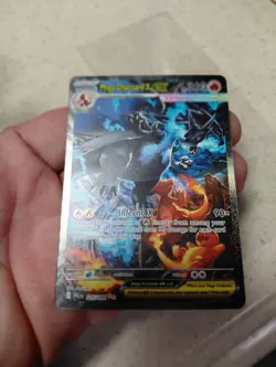 Mega Charizard X ex SIR 125/094 Phantasmal Flames Pokemon TCG Pack Fresh NM - M - Image 2