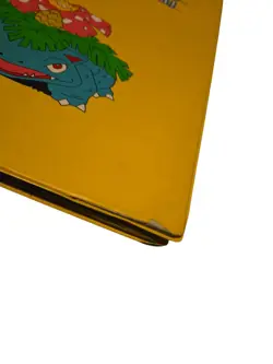 Pokemon 1999 Vintage Venusaur Yellow 9 Pocket 30 Page Binder - Image 2
