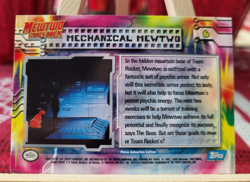 Topps Pokemon #6 Mechanical Mewtwo, Holo/Foil, Mewtwo Strikes Back, NM - Image 2