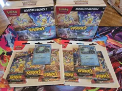 Pokemon TCG Surging Sparks Booster Bundle Factory Sealed - Image 1