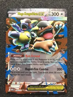 Pokemon Mega Kangaskhan Ex 104/132 Double Rare Mega Evolution - Image 1