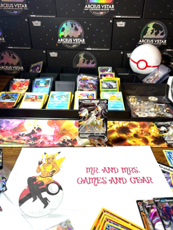 Pokemon TCG Arceus VSTAR UPC Arceus V 122/172 Gamestop Exclusive Metal Holo - Image 1