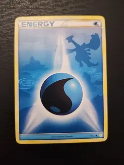 Pokemon TCG Lugia Water Energy 117/123 HeartGold SoulSilver - Image 1