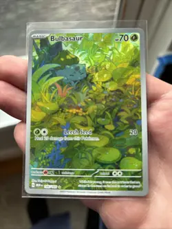 Pokemon Mew Bulbasaur Ivysaur Wartortle Scarlet Violet 151 Illustration Rare Lot - Image 5