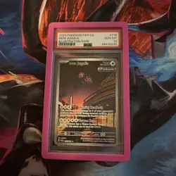 2023 Pokemon Iron Jugulis 216/182 #216 Paradox Rift Illustration Rare PSA 10 Gem - Image 1