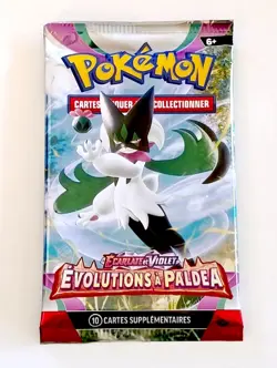 BOOSTER DE 10 CARTES POKEMON EVOLUTIONS A PALDEA EV02 FR NEUF SCELLE MIASCARADE - Image 1