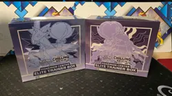 Pokemon Center Chilling Reign Error Boxes Ice Rider and Shadow Rider ETBs - Image 1