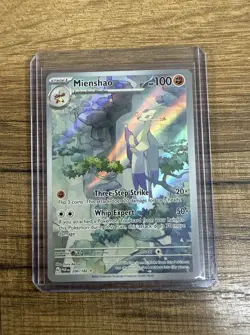 Pokemon TCG Mienshao 200/182 Illustration Rare Paradox Rift NM/M - Image 1