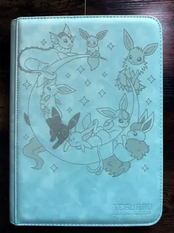 Pokemon Tcg Laser Engraved Eeveelution Binder - Image 1