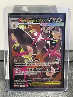 Mega Lopunny EX 128/094 SIR Phantasmal Flames Pokemon Special Illustration Rare - Image 1