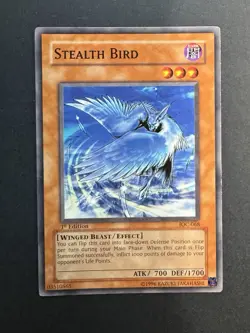 Stealth Bird - IOC-068 - Common - 1st Edition YuGiOh! Invasion of Chaos NM - Image 1