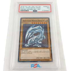 2016 Yu-Gi-Oh! Blue-Eyes White Dragon PSA 7 NM - 1st Ed LDK2-ENK01 Kaiba Deck - Image 1