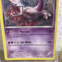 Pokemon Card Mewtwo XY101 Preowned Lightly Used - Image 3