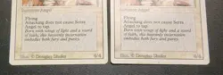 Magic The Gathering Lot of 2 Serra Angels Rare Cards MTG - Image 3
