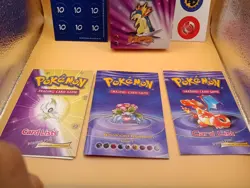 Pokemon Trading Cards Dark Theme Deck Neo Destiny Inserts/Box WOTC 2002 No Cards - Image 3