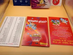 Pokemon Trading Cards Dark Theme Deck Neo Destiny Inserts/Box WOTC 2002 No Cards - Image 4