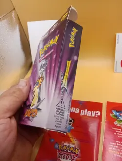 Pokemon Trading Cards Dark Theme Deck Neo Destiny Inserts/Box WOTC 2002 No Cards - Image 5