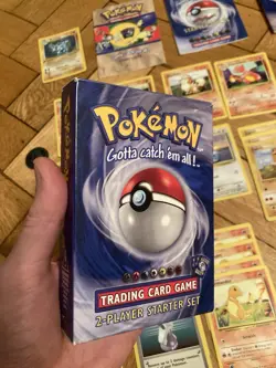 Retro Pokemon cards 1999 original starter set deck - Image 3