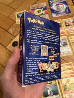 Retro Pokemon cards 1999 original starter set deck - Image 4