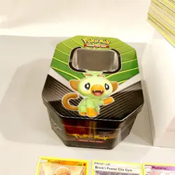 Pokemon TCG Bundle Collectable Cards With Tin Storage Box - Image 2