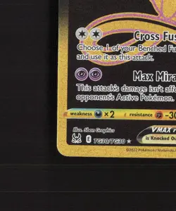 Mew VMAX TG30/TG30 Lost Origin Full Art Gold Ultra Rare Holo Pokemon Card NM - Image 5