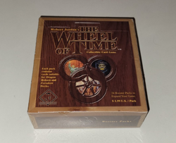 1999 WHEEL OF TIME Sealed COLLECTIBLE CARD GAME 24 BOOSTER PACKS WAX BOX CCG TCG - Image 1