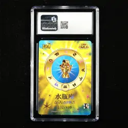 CGC NM/MINT+8.5 KAYOU 2025 Saint Seiya 132/499 CCG Card CHN SS-BUR-028 Camus - Image 2