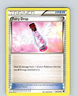 Pokemon TCG Fairy Drop XY Fates Collide 99/124 Regular Uncommon Card NM - Image 1