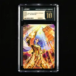 CGC PRISTINE 10 KAYOU 2025 Saint Seiya 363/499 CCG Card CHN SS-BUR-020 Saga - Image 1