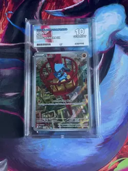 ACE 10 Riolu SVP 010 Black Star Promo Holo Pokemon Card - Gem Mint - Image 1