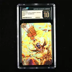 CGC PRISTINE 10 KAYOU 2025 Saint Seiya 376/499 CCG Card CHN Aldebaran - Image 1