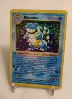 **Custom-display Card**High Quality,Holo, Blastoise"Display-card" - Image 4